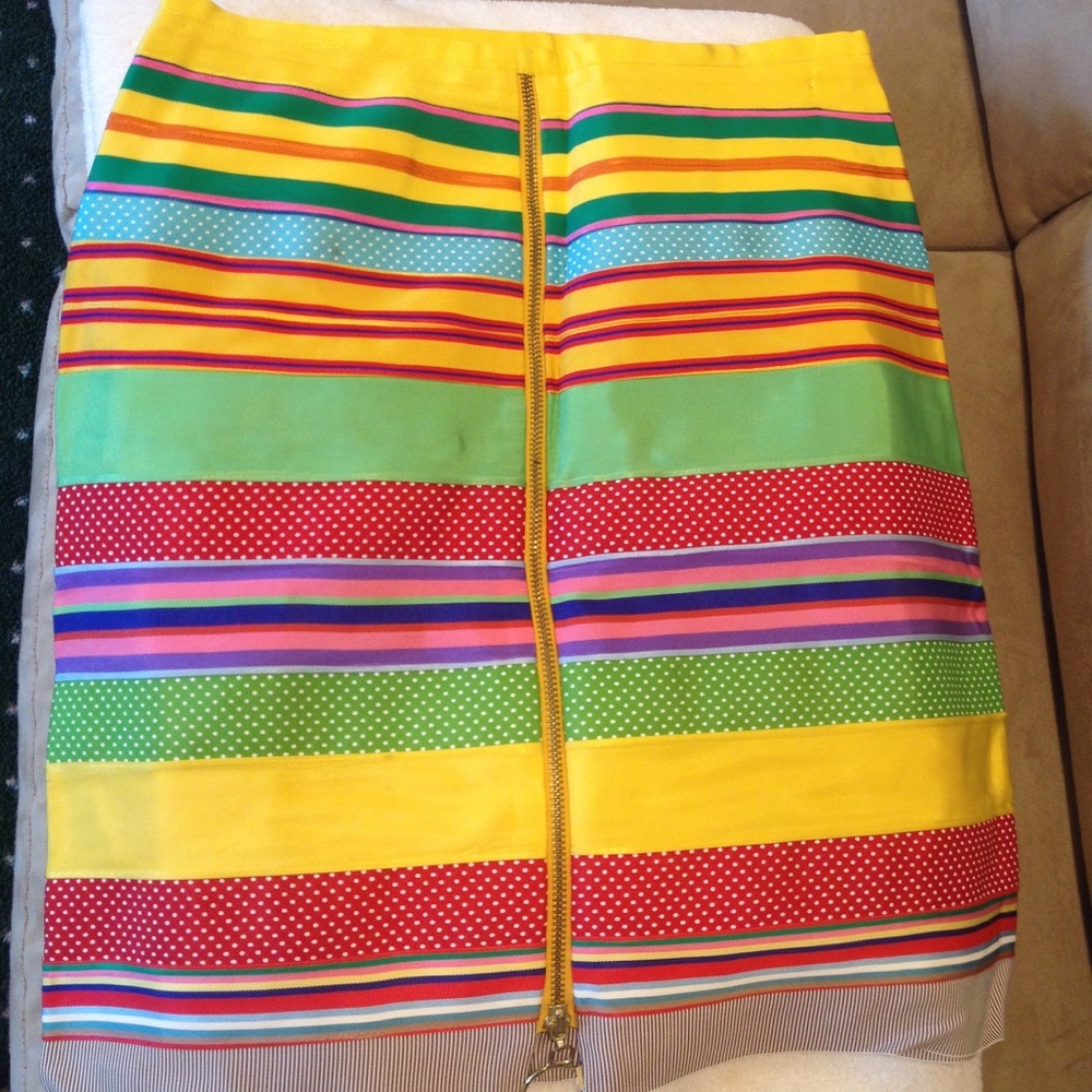 J. McLaughlin Ribbon Skirt Size 2
